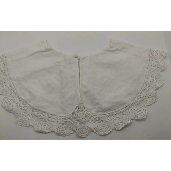 Lot Of 4 Prairie Collar Lace Inserts - Battenburg - Ann's - Annie - Picture 3 of 9